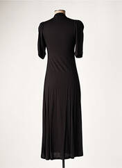 Robe longue noir LAUREN VIDAL pour femme seconde vue