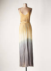 Robe longue vert LAUREN VIDAL pour femme seconde vue