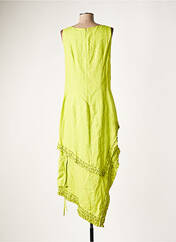 Robe longue vert LAUREN VIDAL pour femme seconde vue