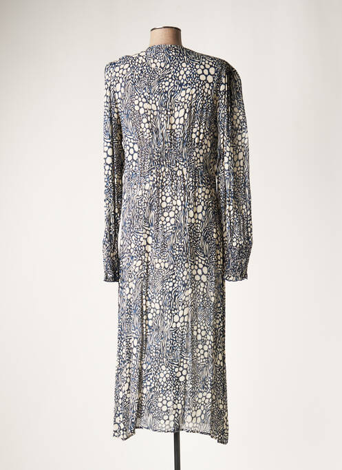 Robe longue bleu LAUREN VIDAL pour femme