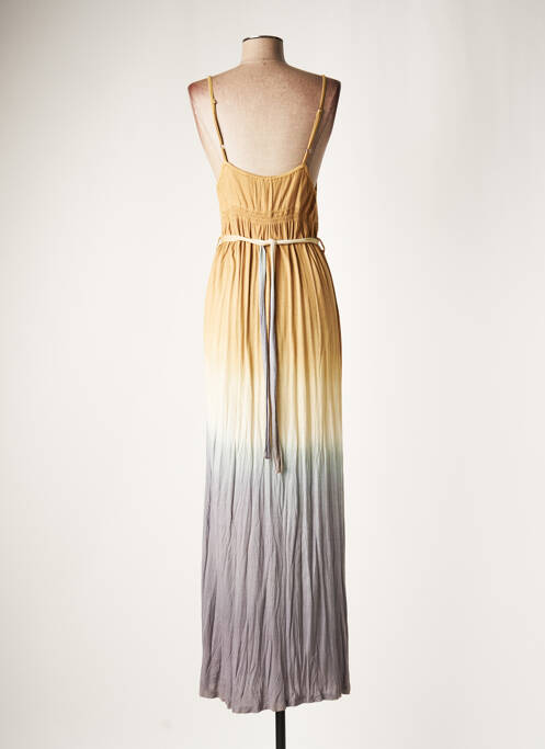 Robe longue vert LAUREN VIDAL pour femme