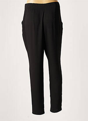 Pantalon large poches taille normale noir LAUREN VIDAL femme