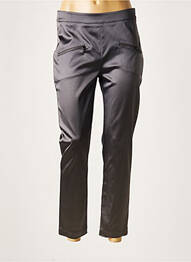 Pantalon 7/8 stretch taille normale gris LAUREN VIDAL femme