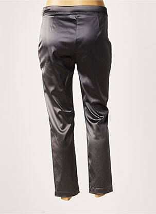 Pantalon 7/8 stretch taille normale gris LAUREN VIDAL femme