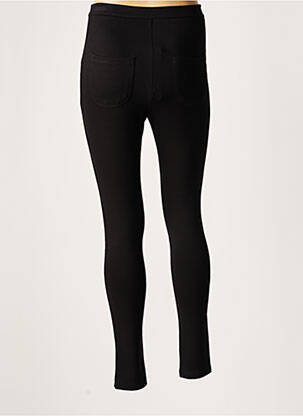 Pantalon slim taille normale taille normale noir LAUREN VIDAL femme