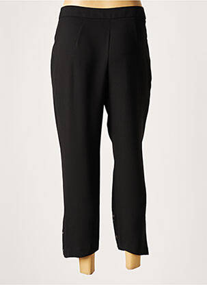 Pantacourt coupe droite taille normale noir LAUREN VIDAL femme