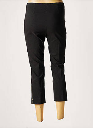 Pantalon slim taille normale taille normale noir LAUREN VIDAL femme