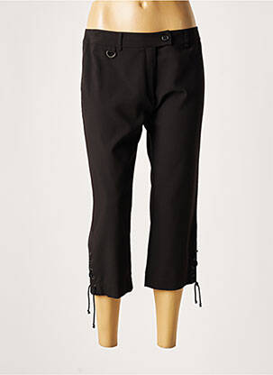 Pantacourt taille normale taille normale noir LAUREN VIDAL femme