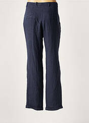 Pantalon chino bleu LAUREN VIDAL pour femme seconde vue