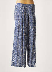 Pantalon large bleu LAUREN VIDAL pour femme seconde vue