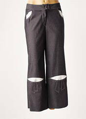 Pantalon large gris LAUREN VIDAL pour femme seconde vue