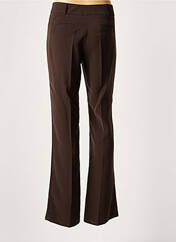 Pantalon large marron LAUREN VIDAL pour femme seconde vue