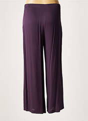 Pantalon large violet LAUREN VIDAL pour femme seconde vue
