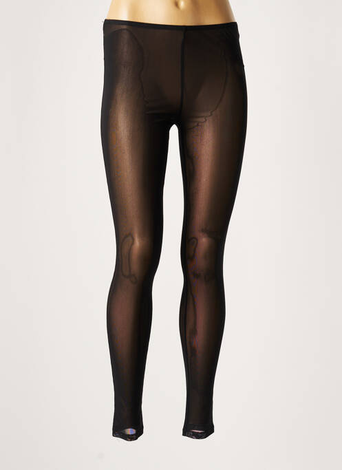 Legging noir LAUREN VIDAL pour femme