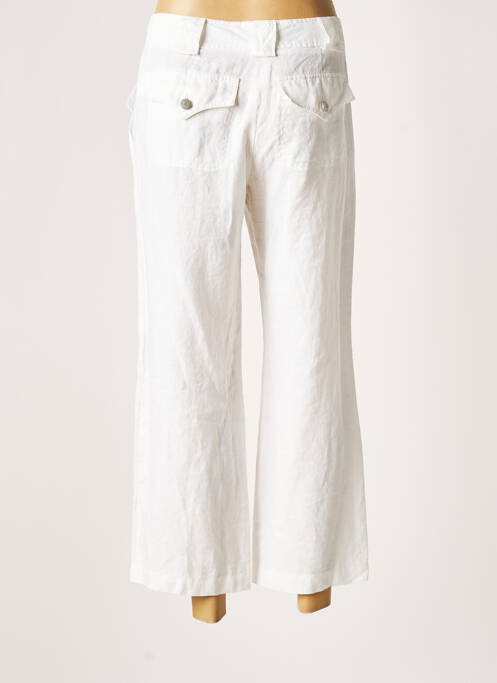 Pantacourt blanc LAUREN VIDAL pour femme