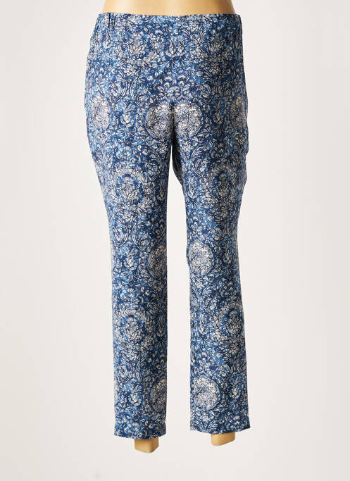 Pantalon 7/8 bleu LAUREN VIDAL pour femme
