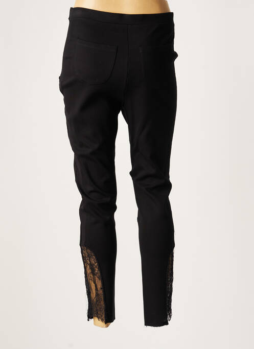 Pantalon slim noir LAUREN VIDAL pour femme