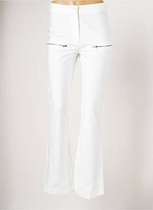 Pantalon slim taille normale taille normale blanc LAUREN VIDAL femme