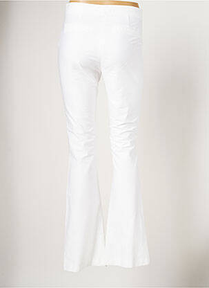 Pantalon slim taille normale taille normale blanc LAUREN VIDAL femme