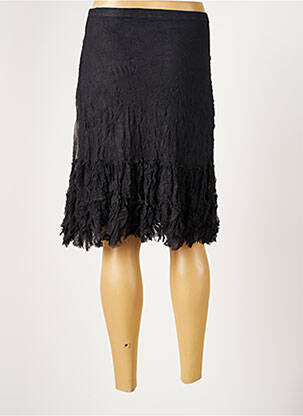 Jupe mi-longue taille normale gris LAUREN VIDAL femme