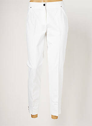 Pantalon 7/8 blanc LAUREN VIDAL pour femme