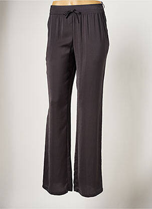 Pantalon large gris LAUREN VIDAL pour femme