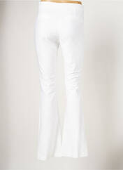 Pantalon slim blanc LAUREN VIDAL pour femme seconde vue