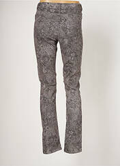 Pantalon slim gris LAUREN VIDAL pour femme seconde vue