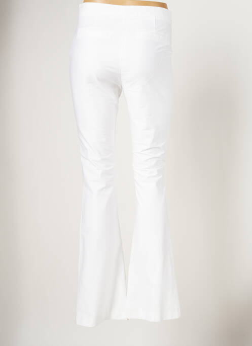 Pantalon slim blanc LAUREN VIDAL pour femme