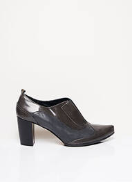 Bottines/boots matière lisse talon de 7 à 9cm gris BL femme