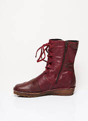 Bottines/Boots rouge ARNOUX pour femme seconde vue