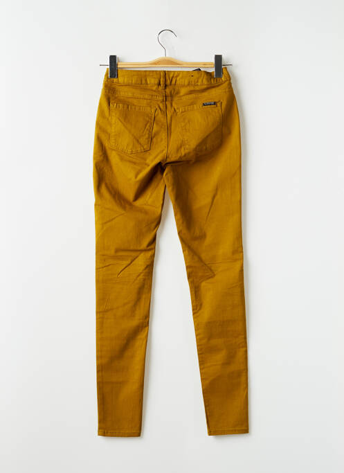 Pantalon slim jaune SCOTCH & SODA pour femme