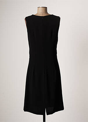 Robe mi-longue sans manche sans manche noir DOUCEL femme