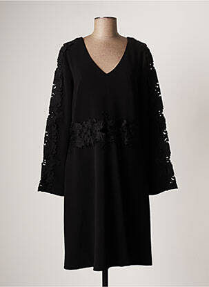Robe mi-longue noir K-DESIGN pour femme
