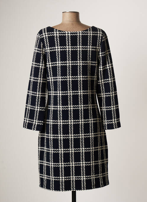 Robe mi-longue bleu K-DESIGN pour femme