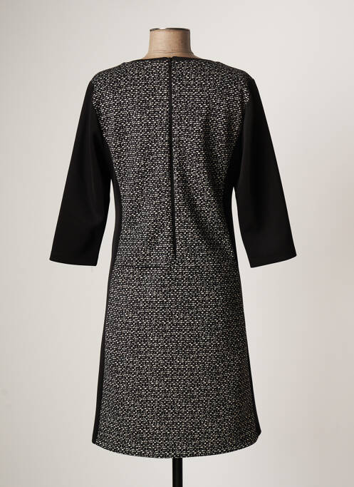 Robe mi-longue noir GARELLA pour femme