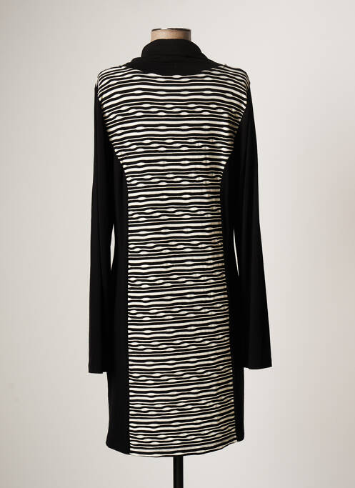 Robe mi-longue noir YEST pour femme