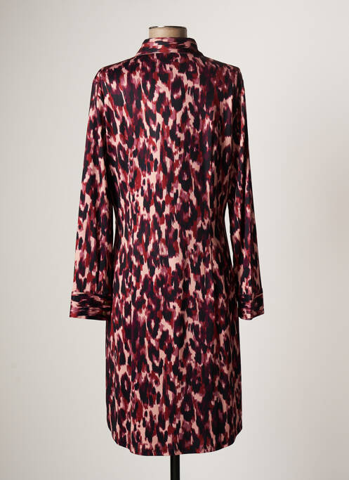 Robe mi-longue rose K-DESIGN pour femme