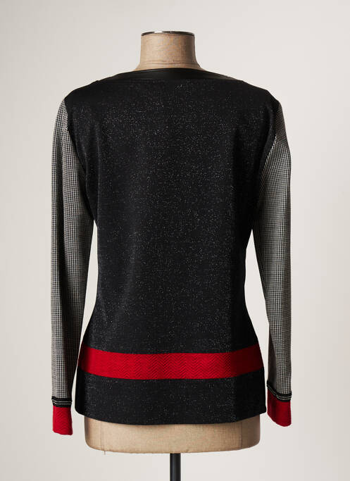 Top noir DIVAS pour femme