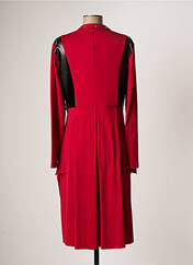 Robe mi-longue rouge LESLIE pour femme seconde vue