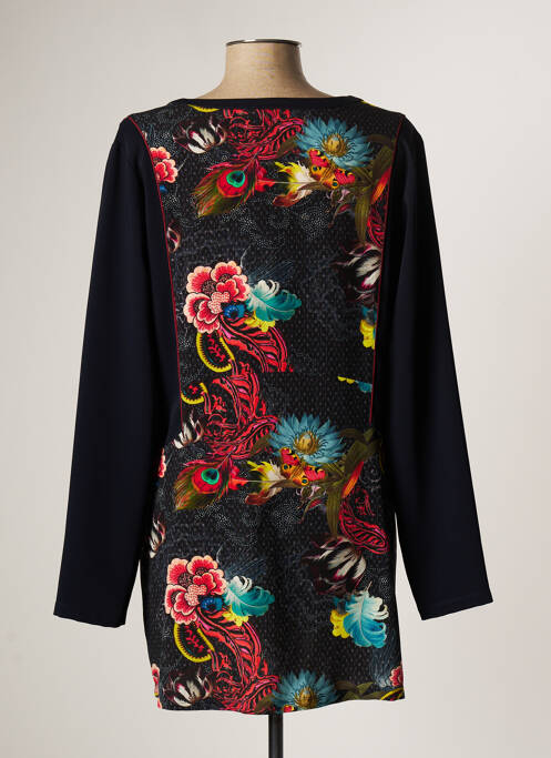 Tunique manches longues bleu GARELLA pour femme