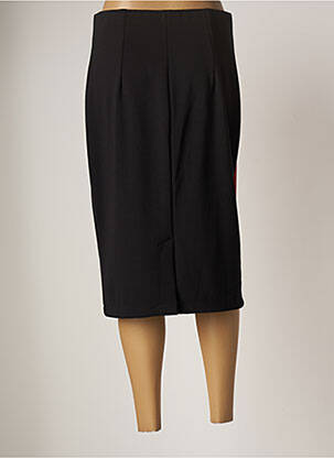 Jupe mi-longue taille normale noir EVALINKA femme