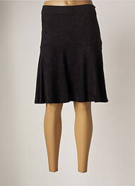 Jupe mi-longue stretch noir FUEGO WOMAN femme