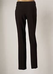 Pantalon droit noir DIVAS pour femme seconde vue