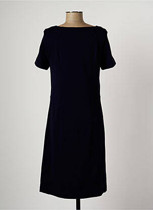 Robe mi-longue manches courtes manches courtes bleu ROSSO 35 femme
