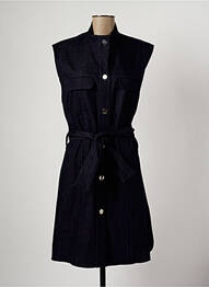 Robe mi-longue sans manche sans manche bleu CAROLINA RITZLER femme