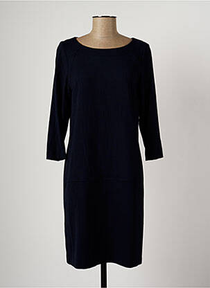 Robe mi-longue manches 3/4 manches 3/4 bleu ROSSO 35 femme