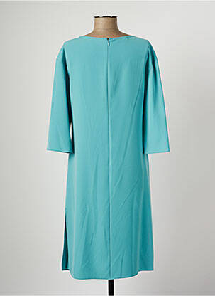 Robe mi-longue manches 3/4 manches 3/4 bleu EMPORIO ARMANI femme