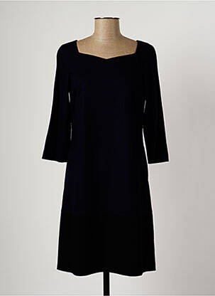 Robe mi-longue manches 3/4 manches 3/4 bleu ROSSO 35 femme