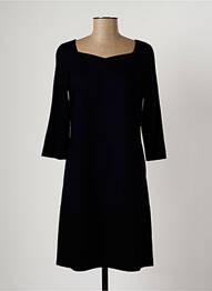 Robe mi-longue manches 3/4 manches 3/4 bleu ROSSO 35 femme